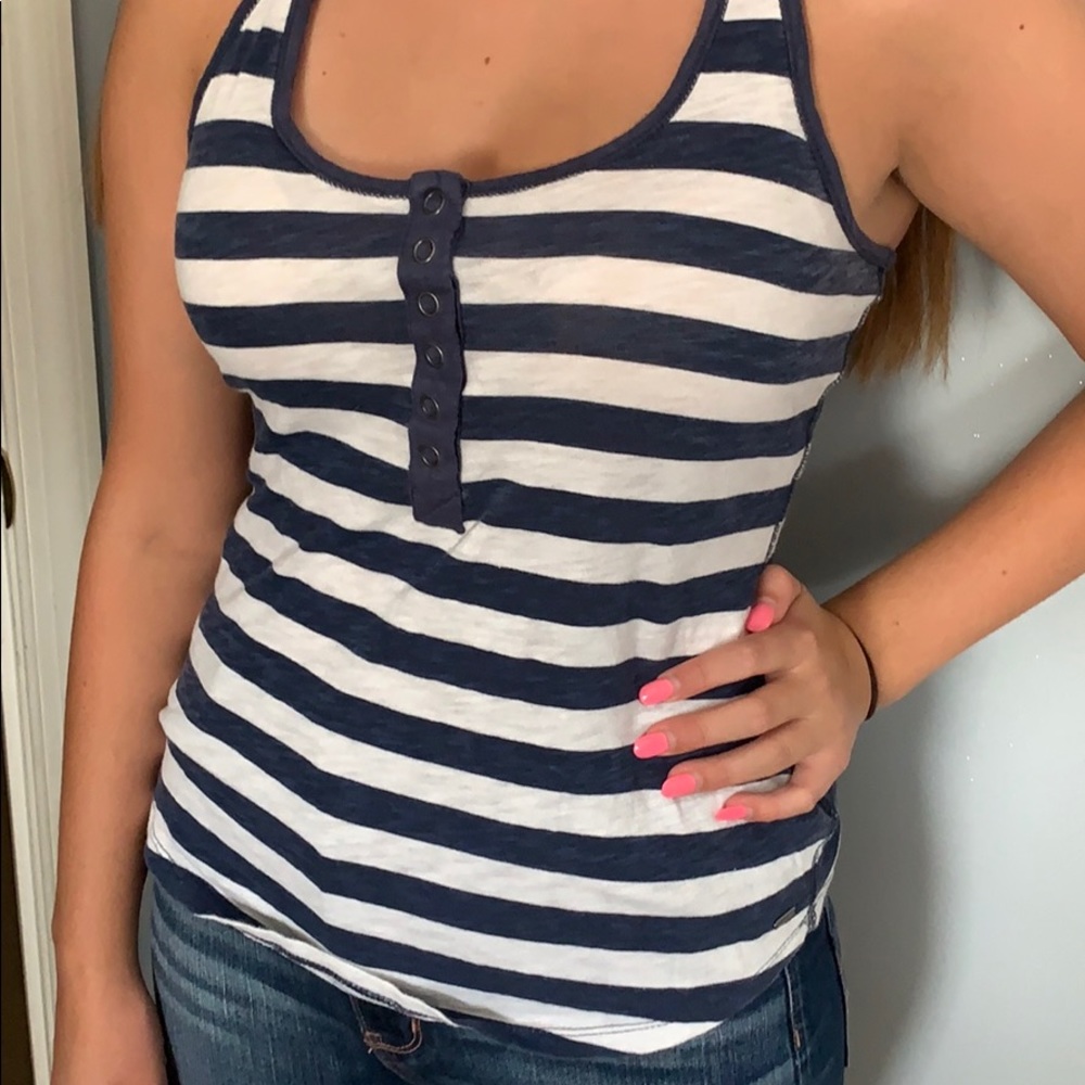 Stripped tank top